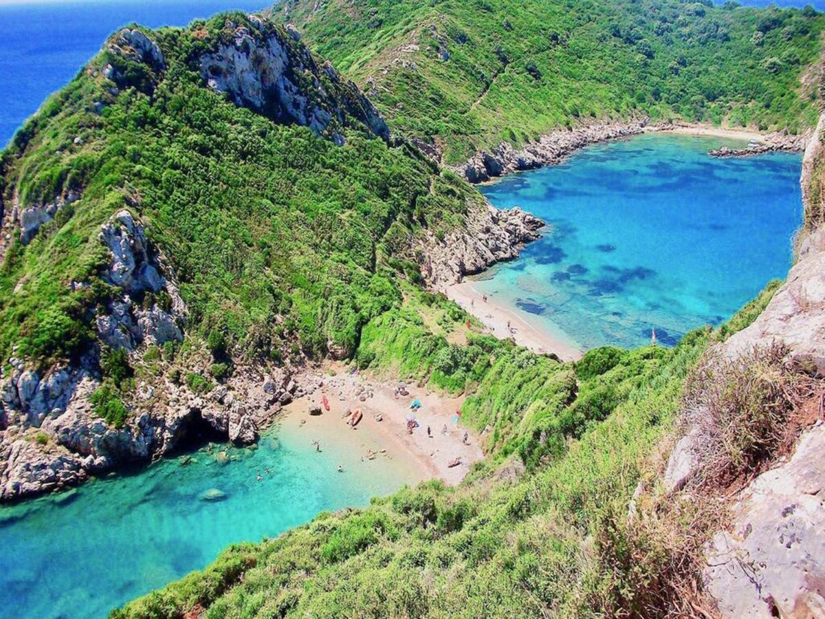 Villas Porto Kamini Afionas Corfu Ngoại thất bức ảnh